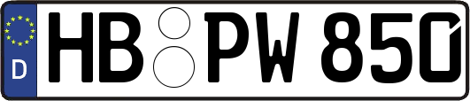HB-PW850