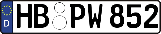 HB-PW852
