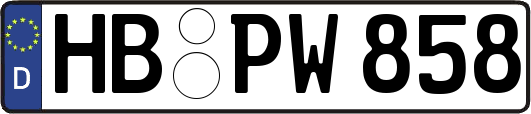 HB-PW858