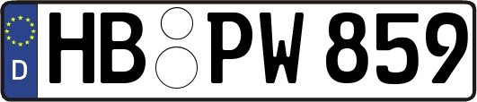 HB-PW859