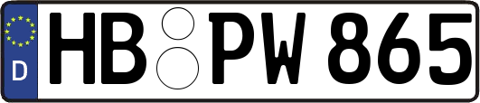 HB-PW865