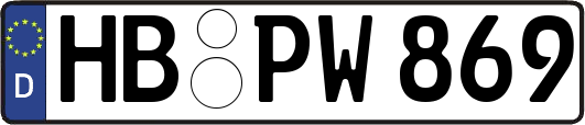 HB-PW869