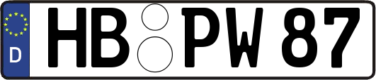 HB-PW87