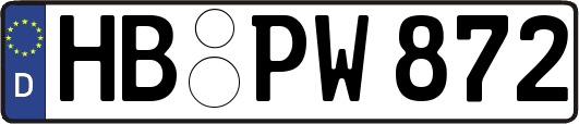 HB-PW872