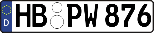 HB-PW876