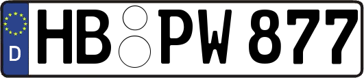HB-PW877