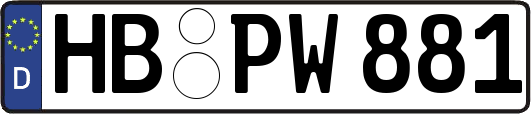 HB-PW881