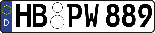 HB-PW889