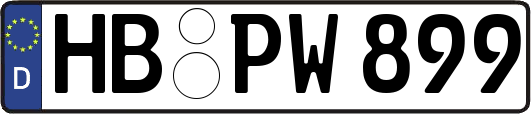HB-PW899