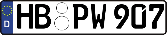 HB-PW907