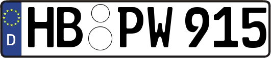 HB-PW915