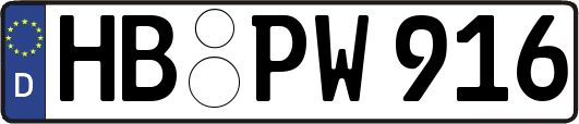 HB-PW916