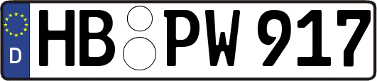HB-PW917