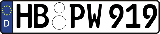 HB-PW919