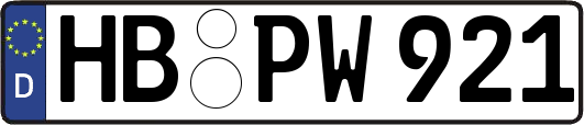 HB-PW921