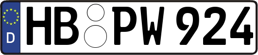 HB-PW924
