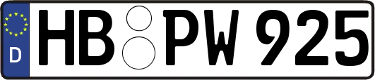 HB-PW925