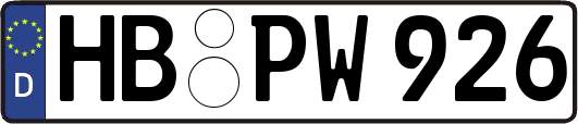 HB-PW926