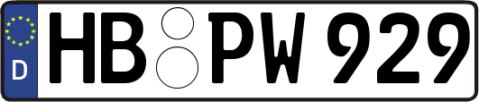 HB-PW929