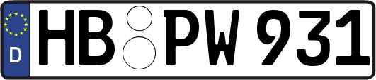 HB-PW931