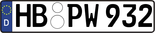 HB-PW932