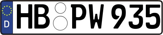 HB-PW935