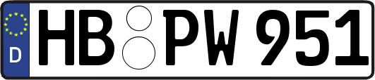 HB-PW951
