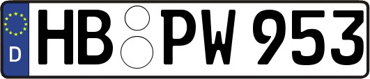 HB-PW953
