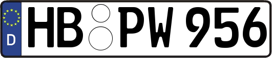 HB-PW956