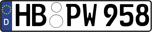 HB-PW958