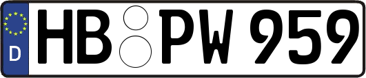 HB-PW959