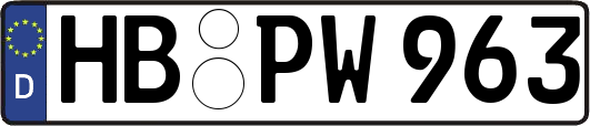 HB-PW963
