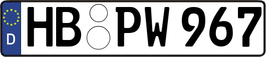 HB-PW967