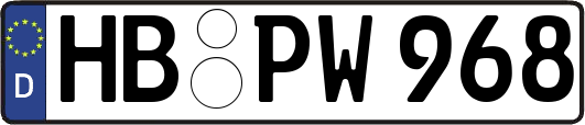 HB-PW968