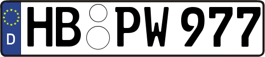 HB-PW977