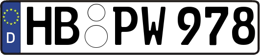 HB-PW978