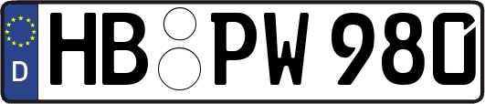 HB-PW980