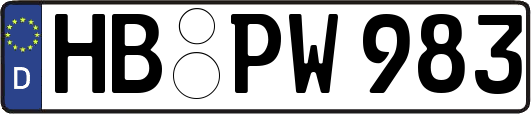 HB-PW983