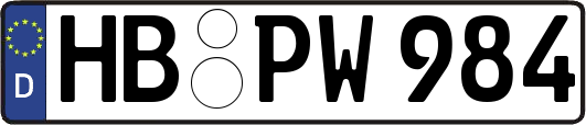 HB-PW984