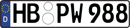HB-PW988