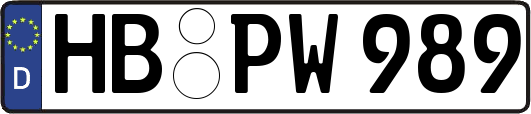 HB-PW989