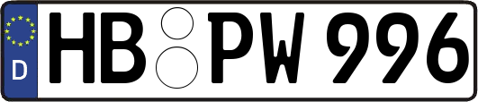 HB-PW996