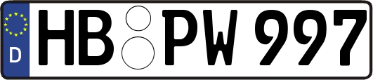 HB-PW997