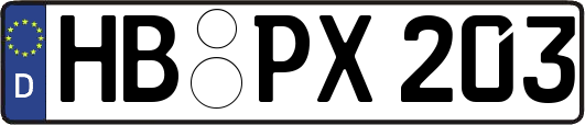 HB-PX203