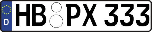 HB-PX333