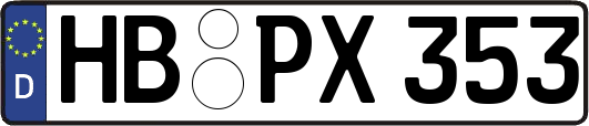 HB-PX353