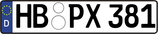 HB-PX381