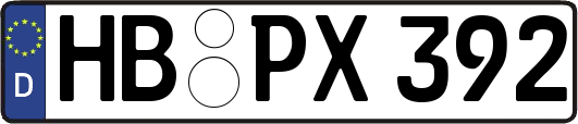 HB-PX392