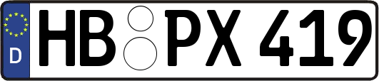 HB-PX419