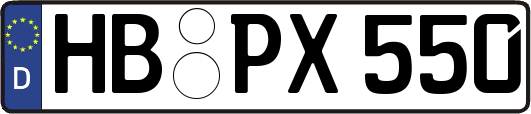 HB-PX550